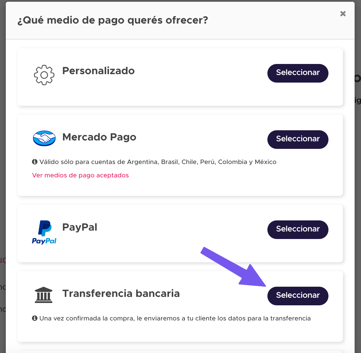 ¿Cómo Configurar Transferencia Bancaria? - Documentación De Tiendup